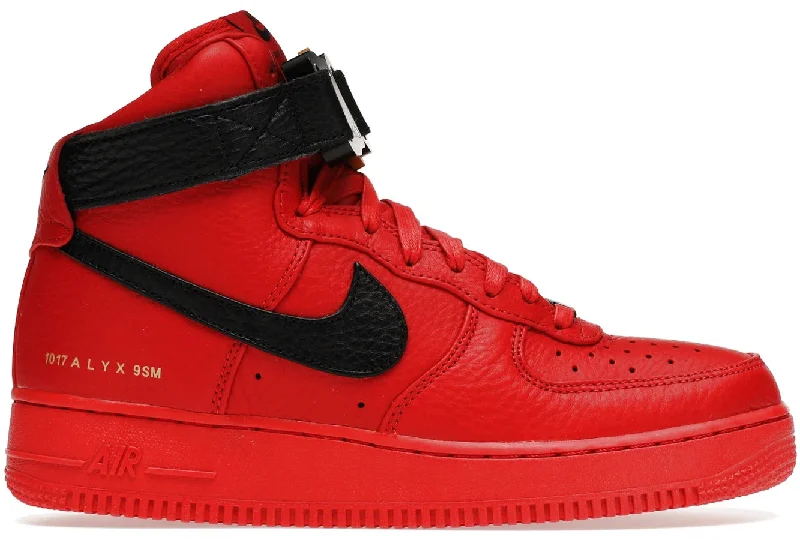 Air Force 1 High x ALYX Red Black