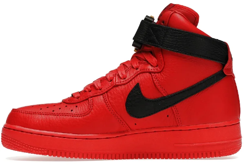 Air Force 1 High x ALYX Red Black