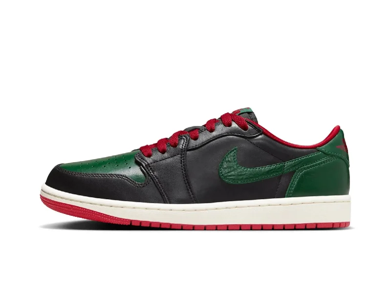 Nike Air Jordan 1 Retro Low OG ""Gorge Green Varsity Red"" (W)