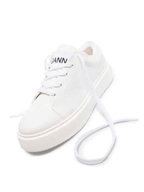 Ganni Vegan Leather Sneakers