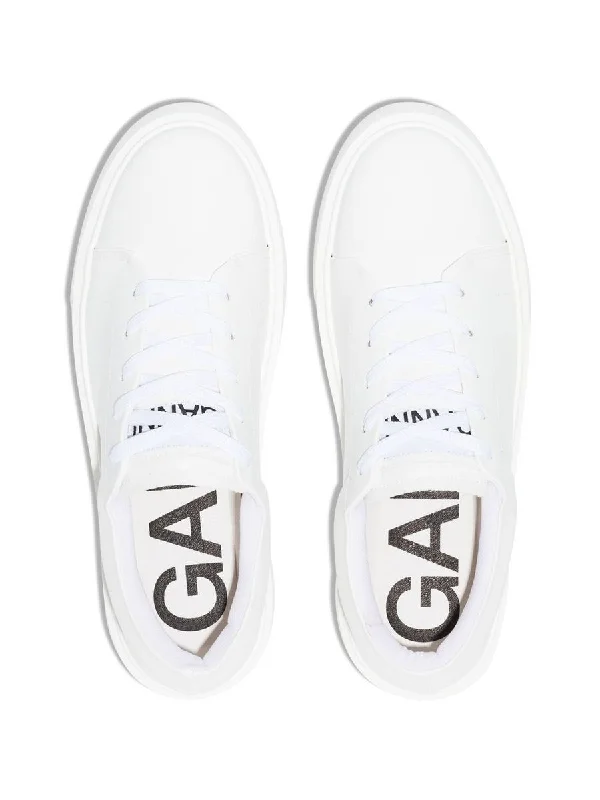 Ganni Vegan Leather Sneakers