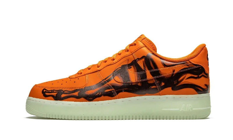 Nike Air Force 1 Low Orange Skeleton Halloween (2020)