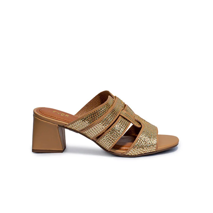 Sequins Mule Sandal BVL 023