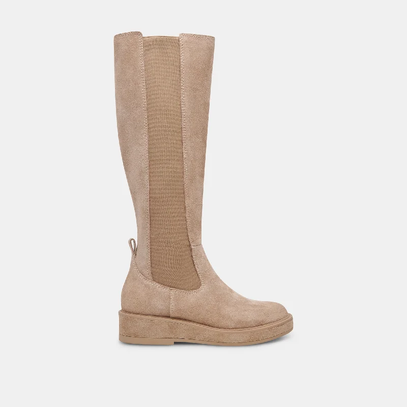 EAMON H2O BOOTS ALMOND SUEDE