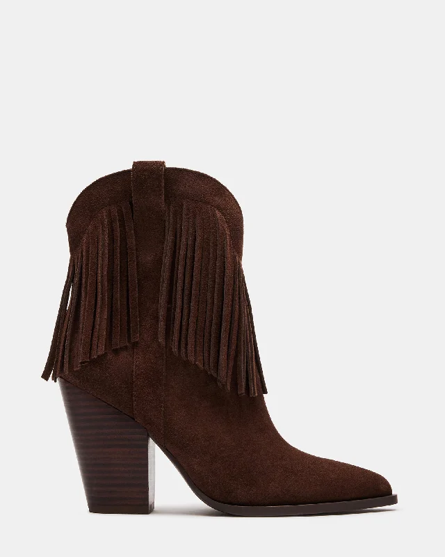 LAINEY BROWN SUEDE