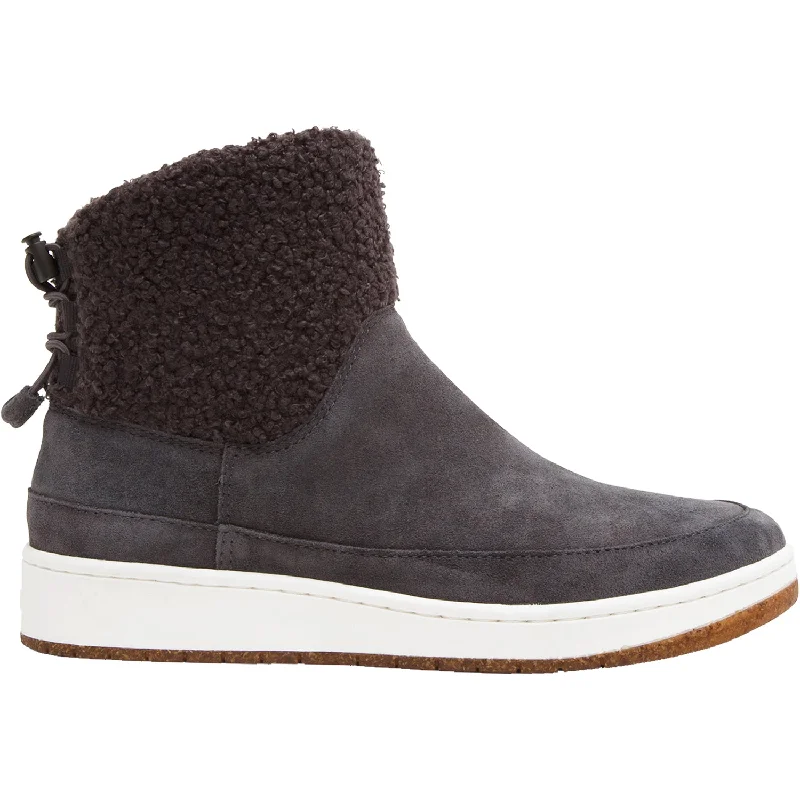 Women's Aetrex Winnie Charcoal Suede