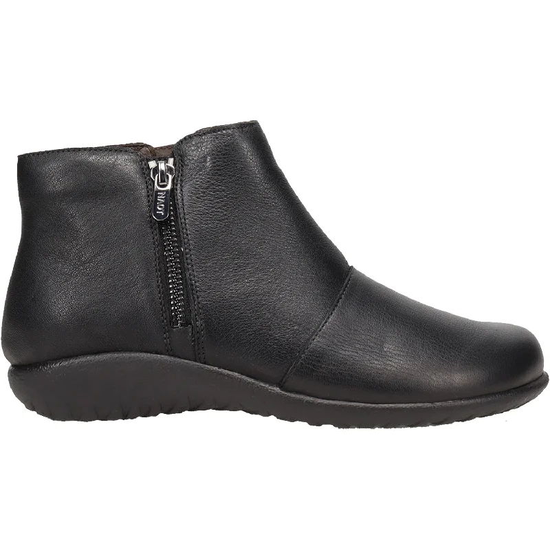 Women's Naot Wanaka Soft Black Leather