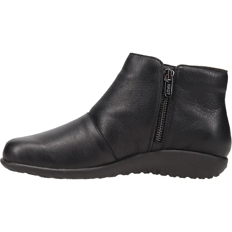 Women's Naot Wanaka Soft Black Leather