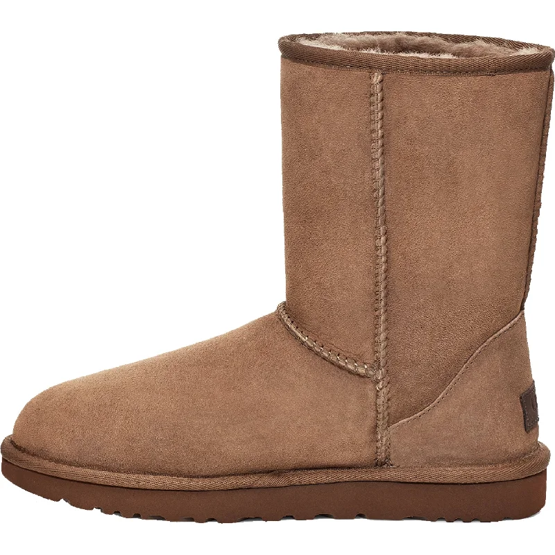 Women's UGG Classic Short II Hickory Sheepskin