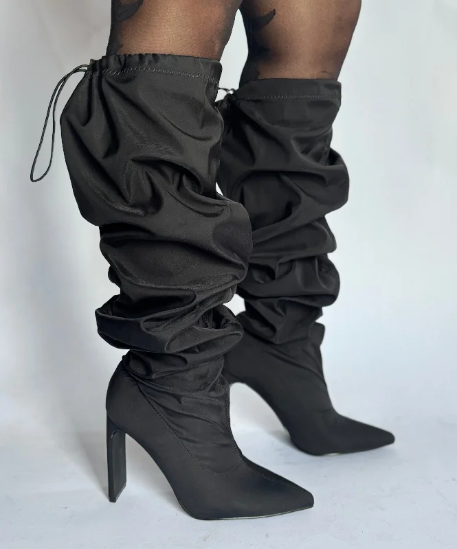 Montage Slouch Boot (Black)