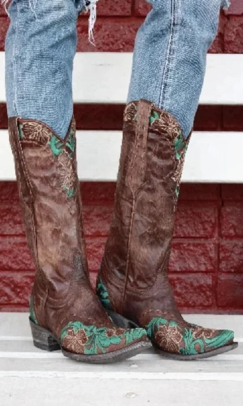 Old Gringo Erin Boots~ Custom Cowgirl Kim Color and Embroidery