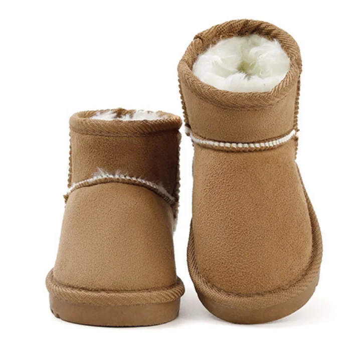 OZKIZ Mini Fur Boots - Brown