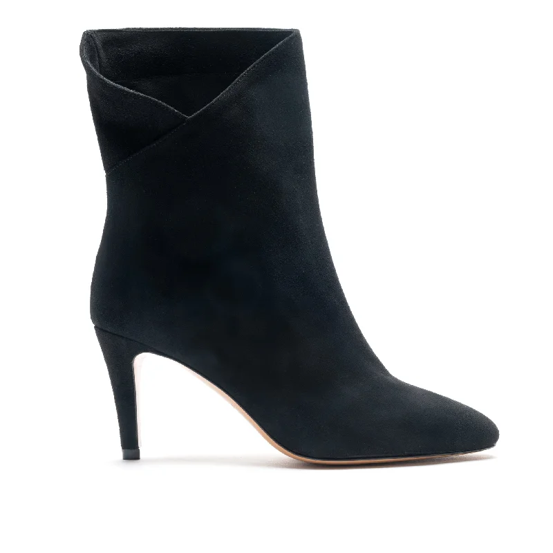 Pistoia Boot Black Suede