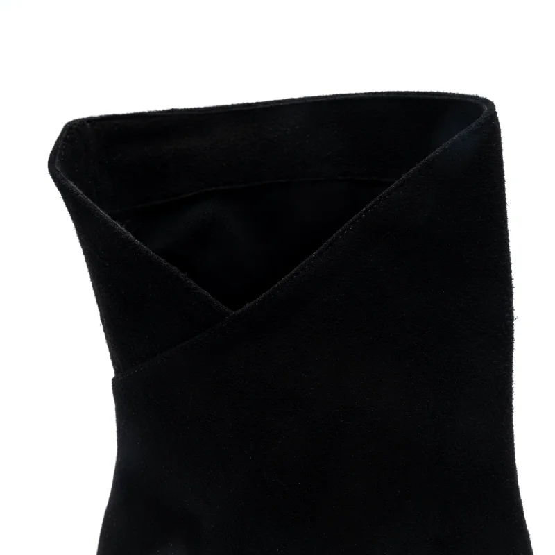 Pistoia Boot Black Suede