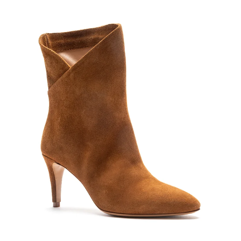 Pistoia Boot Cognac Suede