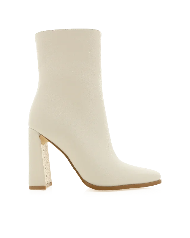 Quada Booties - Ivory