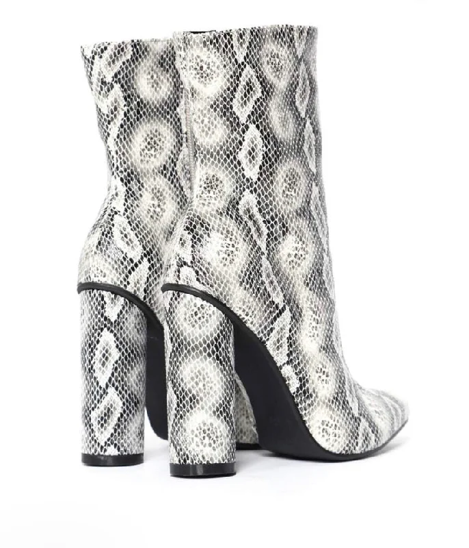 BOAS Snakeskin boot