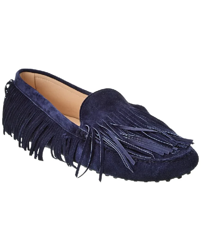 Tod’S Tassel Suede Loafer