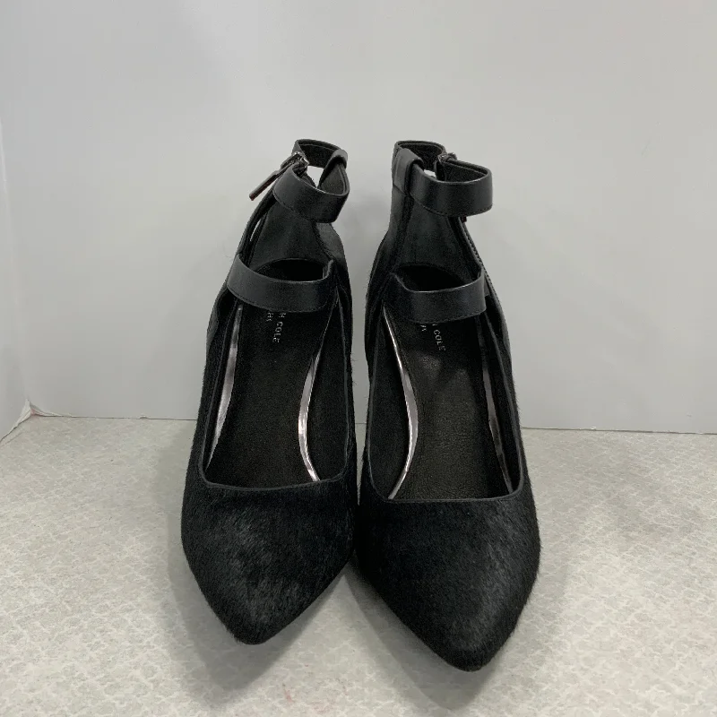 Black Shoes Heels Stiletto Kenneth Cole, Size 9