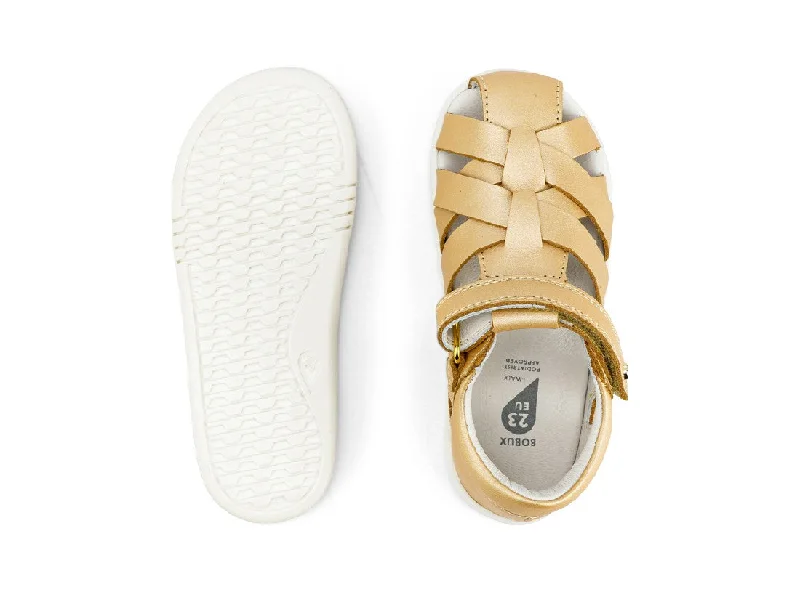 BOBUX - I WALK TROPICANA II SANDAL: PALE GOLD