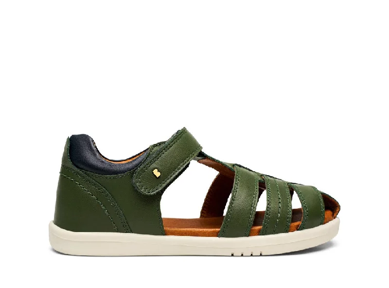 BOBUX - KID+ ROAM SANDAL: FOREST + NAVY