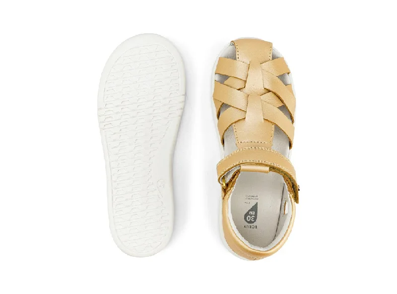 BOBUX - KID+ TROPICANA SANDAL II: PALE GOLD