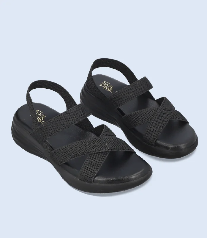 BW8062-BLACK-Women Comfort Sandal