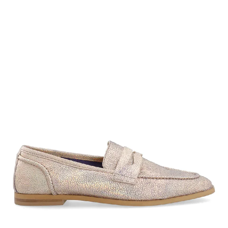 Casmimmi Beige Suede Loafers