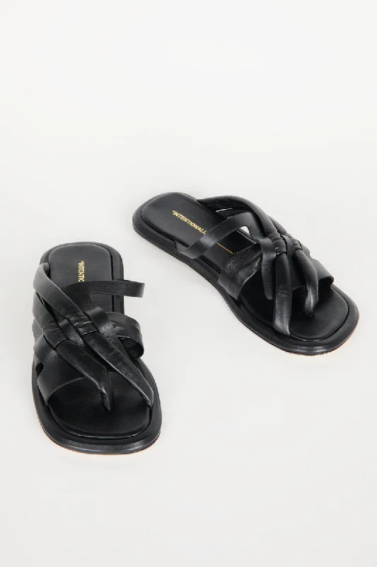 Cha Sandal - Black