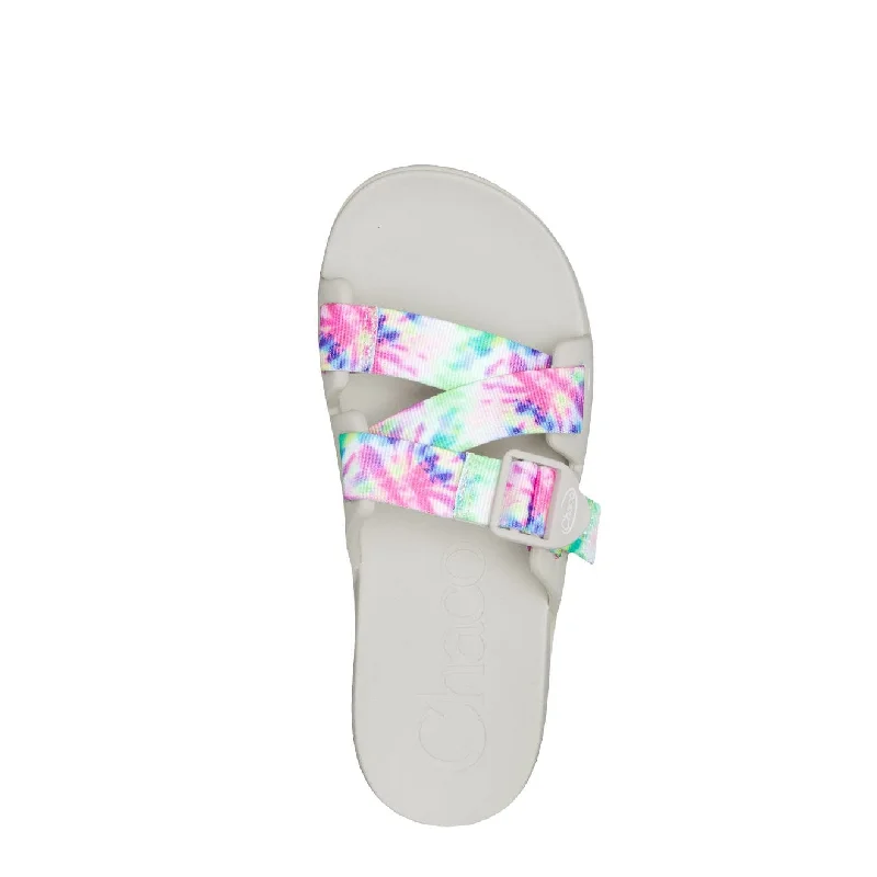 Chaco Womens Chillos Slide Light Tie Dye