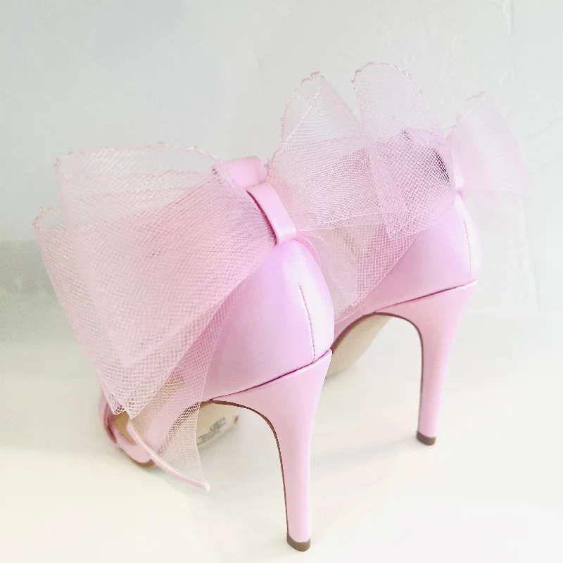 Cottage Bow High Heel