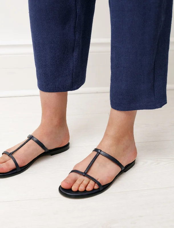 Lips Savana Sandal Navy