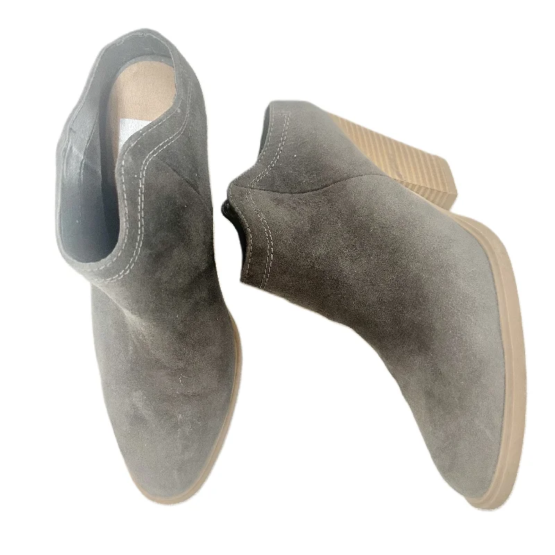 Grey Shoes Heels Block By Dolce Vita, Size: 6.5