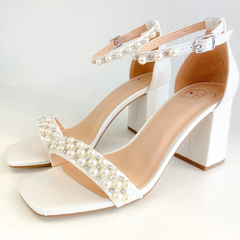 Koya Pearl Block Heel