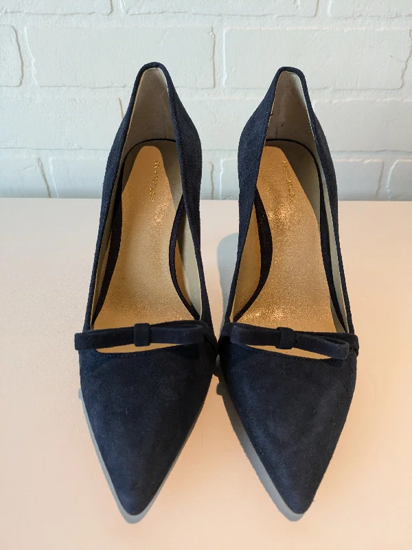 Shoes Heels Stiletto By Ann Taylor In Blue, Size: 7.5