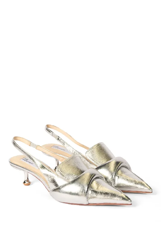 torpedo heel - platinum