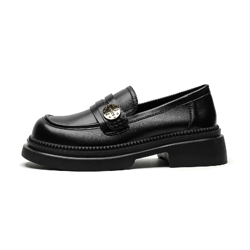 Women Minimalist Fashion Soft Platform Loafers