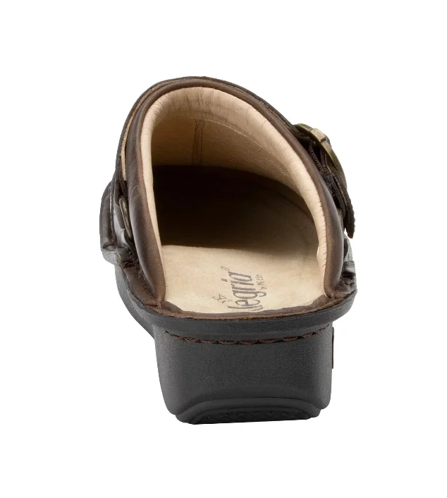 WOMEN'S ALEGRIA SEVILLE CLOG | OILED BROWN