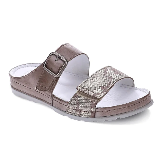 WOMEN'S REVERE PALMA SANDAL | TAUPE