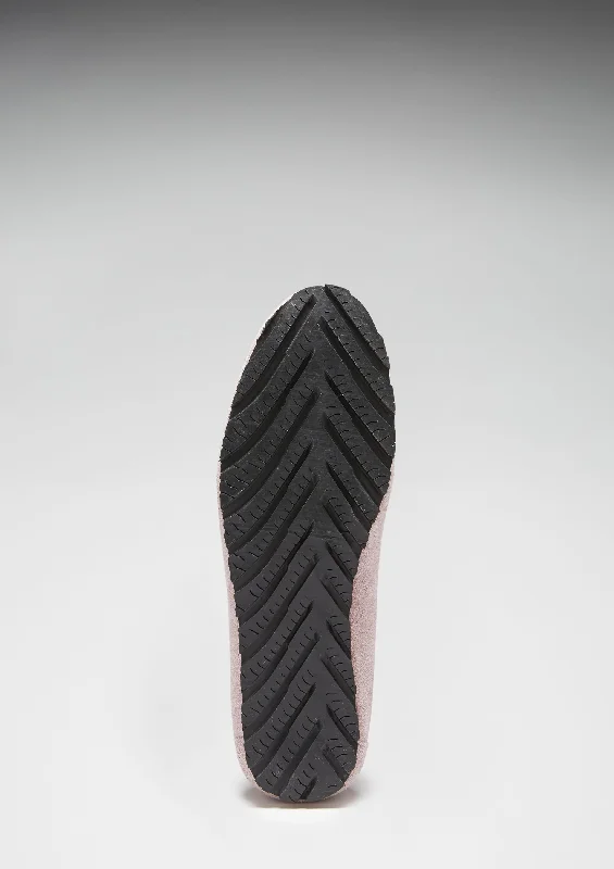 Women's Tasselled Espadrilles, powder pink suede