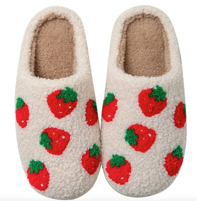 Strawberry Slippers