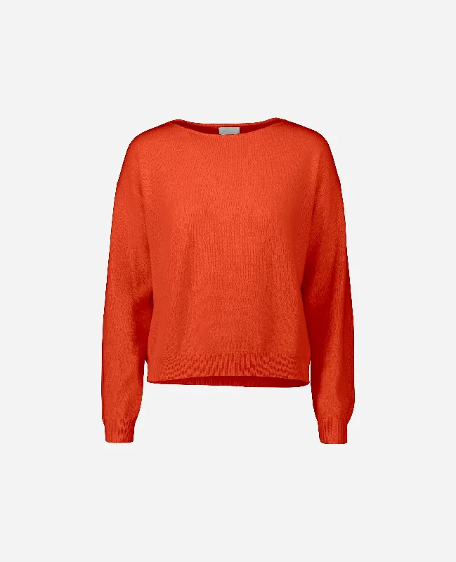 U-Boot Pullover aus Cashmere in Rot Turtleneck sweaters