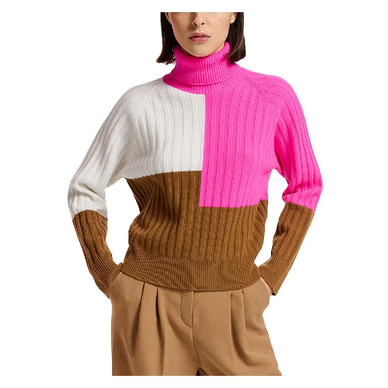 Essentiel Antwerp Womens Wool Shirt Turtleneck Sweater