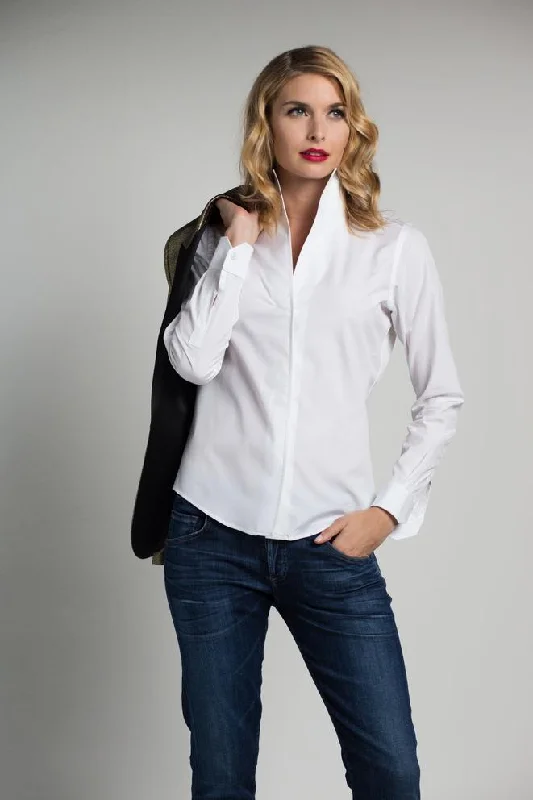 Sarah Alexandra Signature Shirt: The Right White