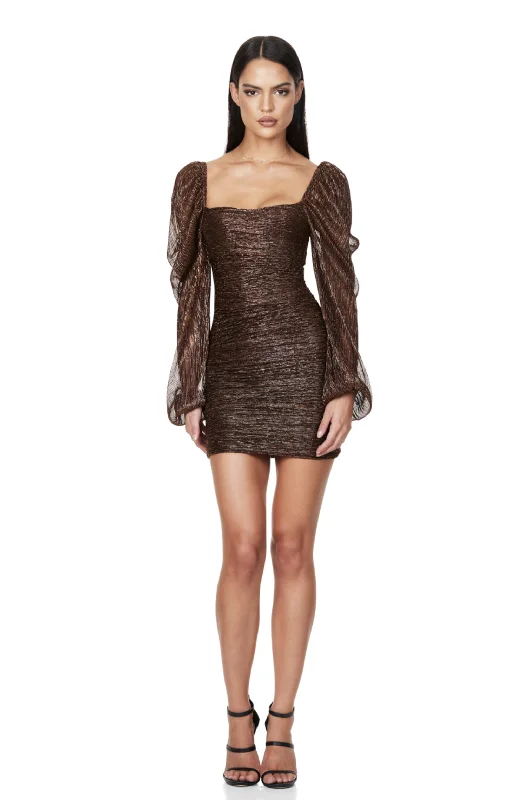 Alchemy Dress Rust by Nookie Versatile mini dresses for all occasions