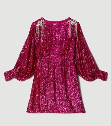 Karen Millen Sequin Crystal Embellished Mini Dress Must-have mini dresses for this season