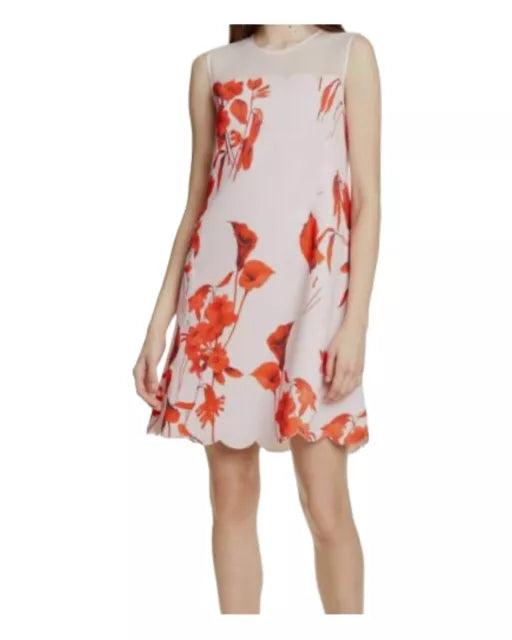 Ted Baker Jazmine Fantasia Scallop Mini Dress Date night mini dresses