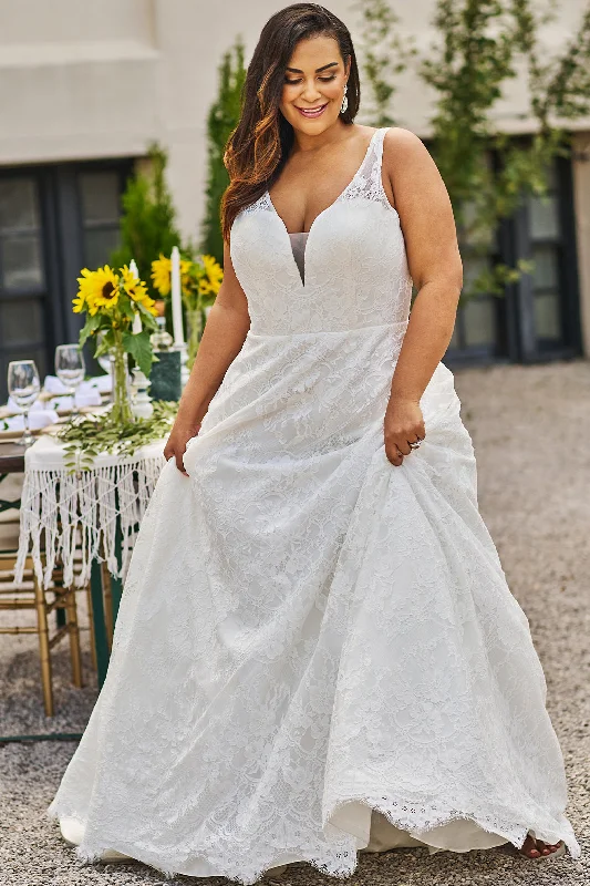 Elowyn Wedding Dress Off-shoulder Gown