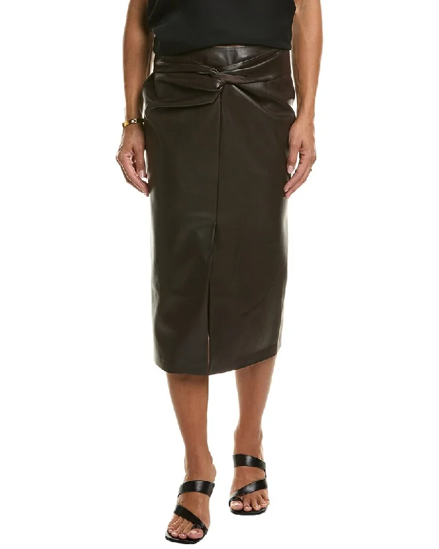 Elie Tahari Twisted Front Skirt Street style unclassified skirts