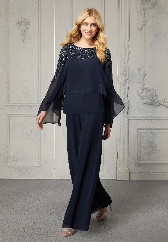 MGNY Madeline Gardner New York 72428 Long Formal Pantsuit